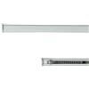 fashion home Pagano Astine a molla per tenda a vetro bianco bastoncini estensibile a pressione (90-150 cm)