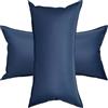 RTSFKFS Set da 2 Copricuscini Impermeabili 50x80 60×90, Fodera per Cuscino in Tessuto Tecnico, Federe Cuscini Divano Rettangolare per Divano Letto con Invisibile Cerniera(Blue,40x60cm)