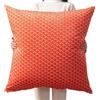 ZZDZW Copri Federe Cuscini 80x80,Copricuscino 70x70 Divano, Federa Cuscino con Cerniera,Moderne Per Camera Da Letto Divano Decorativo Lavabile Fodere Per Cuscino(Color:Orange,Size:80x80 cm (1PC))