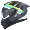 DOBLE XX Shiro Helmets Casco Raptor Pegasus Nero Opaco SV (M 57/58)
