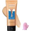 JIABAOZ Lozione Per Il Trucco Delle Gambe, Trucco per Gambe Impermeabile, Crema Colorata Gambe, Crema Coprente Capillari, Fondotinta Impermeabile per Coprire Cicatrici (1#)