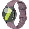 BYISYUE Sport Cinturino per Samsung Galaxy Watch 7/Watch 6 Classic/Watch 5 Pro, 20mm Traspirante Silicone Bracciali Cinturini di Ricambio per Galaxy Watch FE/Watch 4/Watch 3/Active 2