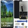 Int'x Display per Huawei P30 Lite MAR-L21 MAR-LX1A LCD di ricambio touchscreen con strumento nero di alta qualità