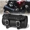 Maso - Borsa da sella per moto, universale, in pelle ecologica in