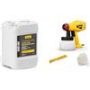 Wagner Bundle of WAGNER colorata per esterno DARK OAK + WAGNER Pistola a Spruzzo Wood&Metal Sprayer W 125, per Smalti e Velature- Ambiente Interno/Esterno, Resa 5 m2-10 Min, Giallo, Nero, Rosso,