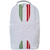 SPRAYGROUND zaino edizione limitata 910B6806NSZ Italy racing stripes bianco