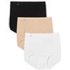 Sloggi Basic+ Maxi C3p Mutande, Multicolore (White Dark Combination), 44 (Pacco da 3) Donna