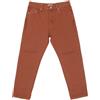 GIANNI LUPO GL6130Q Pantalone 5 Tasche Carrot Cropped Fit, Rust, 52 Uomo