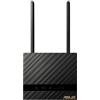 ASUS 4G-N16 router wireless Gigabit Ethernet Banda singola (2.4 GHz) Nero