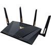 ASUS RT-BE88U router wireless 10 Gigabit Ethernet Dual-band (2.4 GHz/5 GHz) Nero, Grigio
