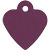 A.Z. Pet Production Medaglietta cane cuore viola piccolo