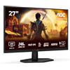 AOC Gaming Q27G42ZE - Monitor gaming Quad HD da 27 pollici, 240 Hz, 1 ms, comp. G-Sync, HDR10 (2560x1440) nero-rosso