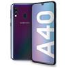 SAMSUNG Galaxy A40 Enterprise Edition, Smartphone, Display 5.9 Super AMOLED, 64 GB Espandibili, RAM 4 GB, Batteria 3100 mAh, 4G, Dual Sim, Android 9 Pie, Versione Italiana, Black