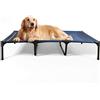 ANWA Letto per cani rialzato di grandi dimensioni, per uso esterno, in Teslin, 122 cm x 91 cm x 23 cm