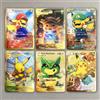 Carte Collezionabili Metallo Oro Stile Pokemon Pikachu Charizard Mewtwo Arceus