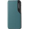 SEAHAI Cover per Honor X7b / Honor 90 Smart, Elegante Magnetico Case Traslucido View Standing Flip Custodia Full Body Protettiva Bumper Folio Copertura - Verde