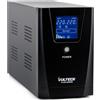 Vultech Gruppo di Continuità UPS a linea interattiva 1 kVA 800 W 3 prese AC - UPS1000VA-PURE