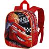Disney Cars 3 Bumper-Zaino 3D Piccolo, Rosso, 26 x 31 cm, Capacità 8,5 L