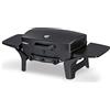 Enders Urban, Barbecue a gas portatile, BBQ grill da campeggio, 2 fuochi in acciaio inox, Coperchio con Termometro & Griglia in Ghisa, Per Esterno, Balcone, Camping, Giardino, 30 mbar #209533