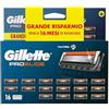 Gillette Fusion 5 Proglide LAMETTE DA BARBA per Rasoio Barba Manuale, 16 Lamette Gillette Fusion 5 di Ricambio, Rasatura Profonda e Duratura, Striscia Lubrificante, Lama di Precisione, Rasoio Uomo