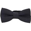Heypet Collare con papillon per cuccioli e gattini, papillon regolabile per matrimonio e compleanno, D-D-T-1 (nero con pois neri)