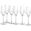 RCR CRISTALLERIA ITALIANA Timeless Rcr new confezione 6 calice flute 23cl Ø cm 7,4x25h