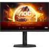 Aoc Monitor PC Gaming 23.8 Full HD Display LCD 1920 x 1080 Pixel Luminosità 300 cd/m2 Risposta 0,5 ms HDMI DisplayPort colore Nero - 24G4X
