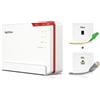 AVM Modem Router Wi-Fi 7 Premium Tri Band Fino a 18.500 Mbit/s per FTTC E/VDSL ADSL e Fibra Ottica con ONT 1x Wan 2,5 Gb 4x Lan Gb Zigbee Mesh 20003043