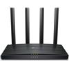 Tp-Link Router WiFi 6 Dual-Band 4 Porta Gigabit 1201Mbps su 5 GHz e 300Mbps su 2,4 GHz 4 Antenne Ad Alto Guadagno Rete Ospiti QoS OFDMA EasyMesh WPA3 - Archer AX18 ARCHER-AX18
