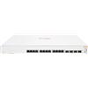 HP Switch Aruba Instant On 1960 12XGT 4SFP+ Gestito L2+ 10G Ethernet (100/1000/10000) 1U Bianco - JL805A