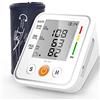 NWOUIIAY Misuratore Pressione da Braccio Sfigmomanometro da Braccio Pressione Arteriosa Digitale Automatica Grande Schermo LED per 2 * 99 Posizioni di Memoria Bracciale 22-42cm