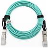 Elfcam® - 100m Cavo in Fibra Ottica OM3 SFP+ a SFP+ AOC 10Gbit/s,Compatibile con SFP-10G-AOC e Freebox Ultra (100 Metri)