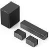 ULTIMEA 5.1 Surround Soundbar, 3D Surround Sound System, Soundbar per (E5f)