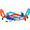 Mattel Hot Wheels Ultra Hots - Sfida Turbo Lanci, playset pista con 2 lanciatori aziona