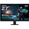 Gigabyte GS27QXA 27 Monitor gaming QHD - 2560 x 1440, 240Hz, 1 ms, 350 cd/m², AMD FreeSync Premium, DisplayHDR 400, HDMI 2.0, Displayport 1.4