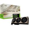 MSI NVIDIA GeForce RTX 5080 16G INSPIRE 3X OC GDDR7 256bit, scheda video con frequenza di boost fino a 2655 MHz, PCIe Gen 5, DLSS 4, 3 porte DP 2.1, 1 porta HDMI 2.1, pronta per SFF