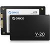 ORICO 4TB SSD SATA III 6Gbps 2.5 Interno SSD, Fino a 500 MB/s Velocità di Lettura, Unità a Stato Solido Interne Compatibile con Laptop e Desktop PC - Y20