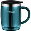 THERMOcafé by THERMOS ThermoCafé 4059.255.035 - Tazza termica da ufficio, 350 ml, in plastica, adatta direttamente sotto macchine da caffè automatiche, senza BPA, per caffè o tè, mantiene le bevande calde più a lungo