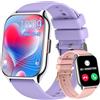 ZOSKVEE Smartwatch Uomo Donna, Effettua/Rispondi alle Chiamate, 2.0 Fitness Orologio, 100+ Modalità Sportive, Monitoraggio SpO2/Sonno/Pressione Sanguigna/Frequenza Cardiaca, Compatibile iOS/Android
