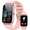 Dyurwa Smartwatch Uomo Donna, 1.57 HD Orologio Smartwatch con Effettua/Risposta Chiamate, 110+ Modalità Sportive Smart Watch con Cardiofrequenzimetro/Sonno/Contapassi, IP68 Orologio Fitness per iOS Android
