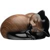 Kriss Art Urne per Animali Domestici, Urna per Cremazione Gatto in Resina, Urne per Gatti per Asche, Urna per Piccoli Animali……