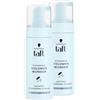 TAFT Schwarzkopf Taffettà Volume nutriente Miracolo (2 x 150 ml), schiuma leggera per volume e cura ariosi, schiuma per capelli fini e piatti