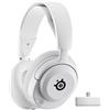 SteelSeries Arctis Nova 5X Bianco - Cuffie Xbox Wireless - Driver magnetici al neodimio - 100+ preset audio - Batteria 60 HR - 2,4GHz o BT - Microfono ClearCast Gen2.X - Xbox, PS5, PC, Cellulare