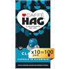 Caffé HAG Hag - Capsule Caffè Decaffeinato Espresso Classico - 100 capsule in alluminio - Intensità 6 - Compatibili con Macchine Nespresso®* original - 10 pacchetti da 10 capsule (totale 100 capsule)