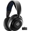 SteelSeries Arctis Nova 5P - Cuffie PS5 Wireless - Driver magnetici al neodimio - 100+ preset audio - Batteria 60 HR - 2,4GHz o BT - Microfono ClearCast Gen2.X - PlayStation 5, PC, Cellulare