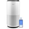 LEVOIT Purificatore d'Aria Smart con APP e ALEXA, Depuratore CADR 400m³/h fino a 83m², 24dB Silenziosa, Display PM2.5, Filtro HEPA, Elimina 99.97% di Allergi Polline Polvere Odori per Casa