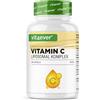 Vit4ever Vitamina C liposomiale - 240 capsule vegane - Premium: altamente dosata con 1000 mg di vitamina pura al giorno - Biodisponibilità particolarmente elevata