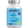 Gloryfeel Elettroliti, 240 Compresse, ELETTO PRODOTTO DELL'ANNO 2025, con Magnesio, Potassio, Sodio, Calcio e Cloruro - Equilibrio Elettrolitico & Funzione Muscolare - Vegano, Senza Glutine e Senza Additivi