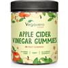 Vegavero Apple Cider Vinegar | 90 Gommose di Aceto di Sidro di Mele | Elevato Contenuto di Frutta | Senza Additivi e Dolcificanti | 100% Vegan | Vegavero®