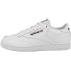 Reebok Club C 85, Scarpe da Ginnastica Uomo, FTWWHT/FTWWHT/CBLACK, 43 EU